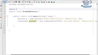 [Clase en vivo] Ejemplo básico de herencia en java [1/3]