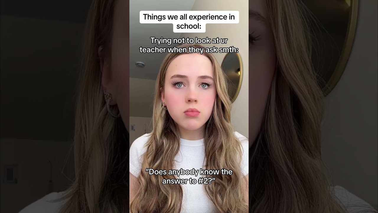 Things We Can All Relate To In School Comedy Funny Relatable
