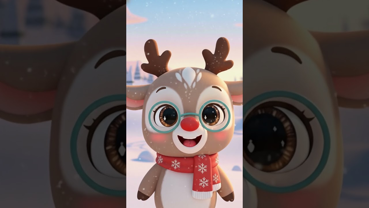 Renny's Snowman Adventure! ☃️☃️   | Mini Moji Kids 🌈 🌈