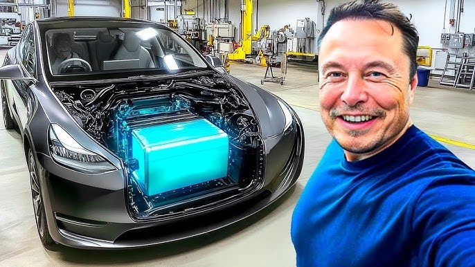 Elon Musk Announces Tesla's NEW Aluminum ion Super Battery with 15 min  Charging