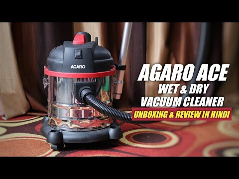 AGARO ACE Wet & Dry Vacuum Cleaner Unboxing & Review in Hindi | Best