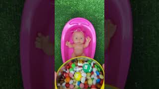 Asmr Colorful Gum Bath & Egg Surprise I Satisfying Toy With Softly Resimi