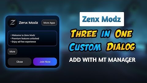 ✨How to Add Custom Dialog to Any APK Using MT Manager | No Coding Required! 🚀