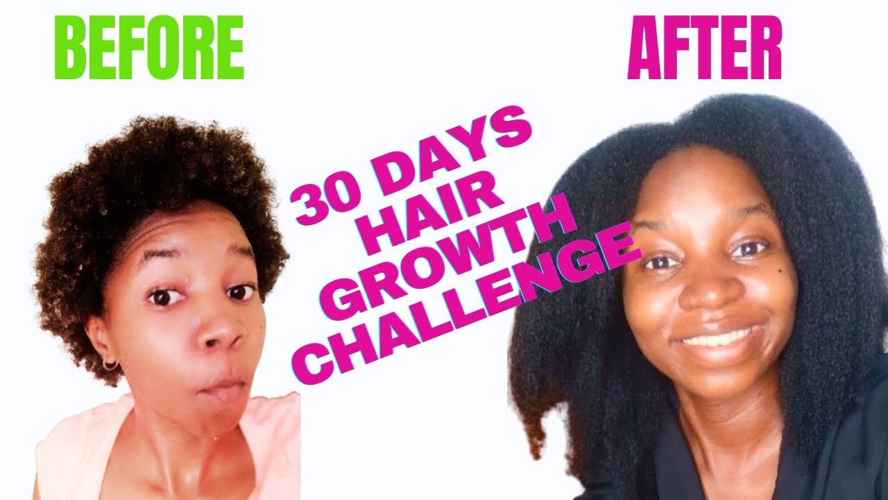 30 Days Hair Growth Challenge| How to Grow Your Hair Faster and Longer ...