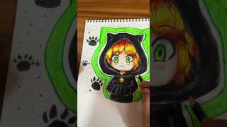 كنت اتمن يكون الرسم بهذي السهولة—رسم على الورق البيضرسمتيshortvideo