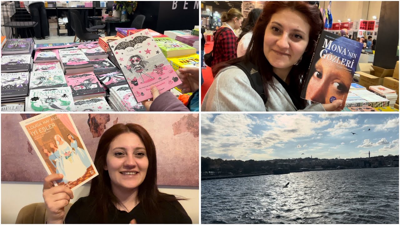 İstanbul TÜYAP Kitap Fuarı Vlog ! | Neler aldım? 📚
