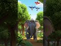 Ek Mota Hathi Ghumne Gaya 🐘 | Cartoon song | Kids Rhyme