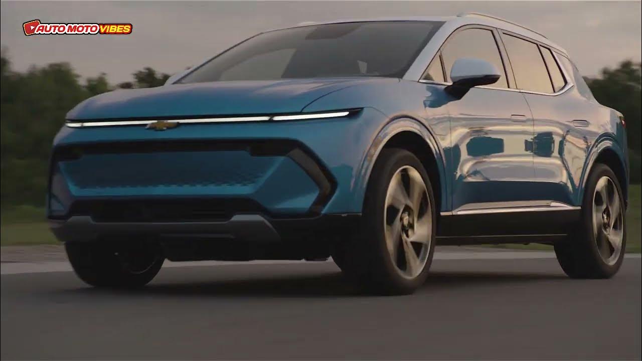 New 2024 Chevrolet Equinox EV 3LT (Riptide Blue) Review, Driving, Exterior Interior, Specs