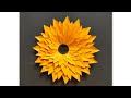 Beautiful Flower Wall Hanging / Home Decoration / Craft Ideas