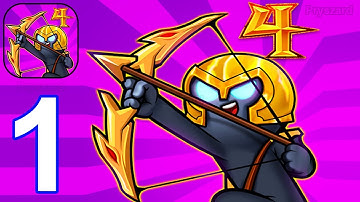 Stickman War 4 - Gameplay Walkthrough Part 1 Tutorial Stick War Army Commander (iOS, Android)
