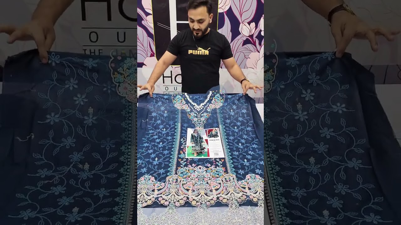 BIN ILYAS NEW CHIKANKARI LUXURY LAWN COLLECTION