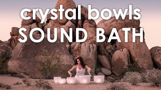 Crystal Bowls Sound Bath 2021 ~ Sound Healing Vibration with Michelle Berc