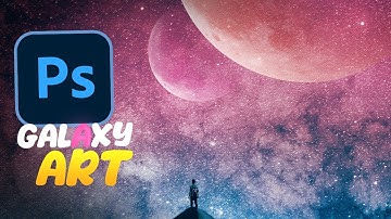 Make a Space Galaxy in Photoshop | Speed Art