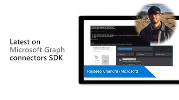 Latest on Microsoft Graph connectors SDK