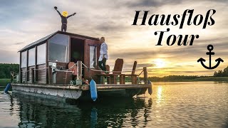 Hausboot fahren auf der Havel - 3 Tage Hausfloß Tour in Mecklenburg Vorpommern