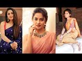 Teju ashwinis stunning saree photoshoot  actress teju ashwini latest saree fashion lookbook