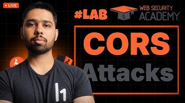 [LIVE] Cross-Origin Resource Sharing (CORS) Misconfigurations - PortSwigger Labs
