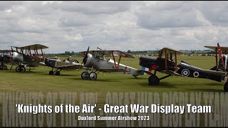 Knights of the Air - Great War Display Team - Duxford Summer Airshow 2023