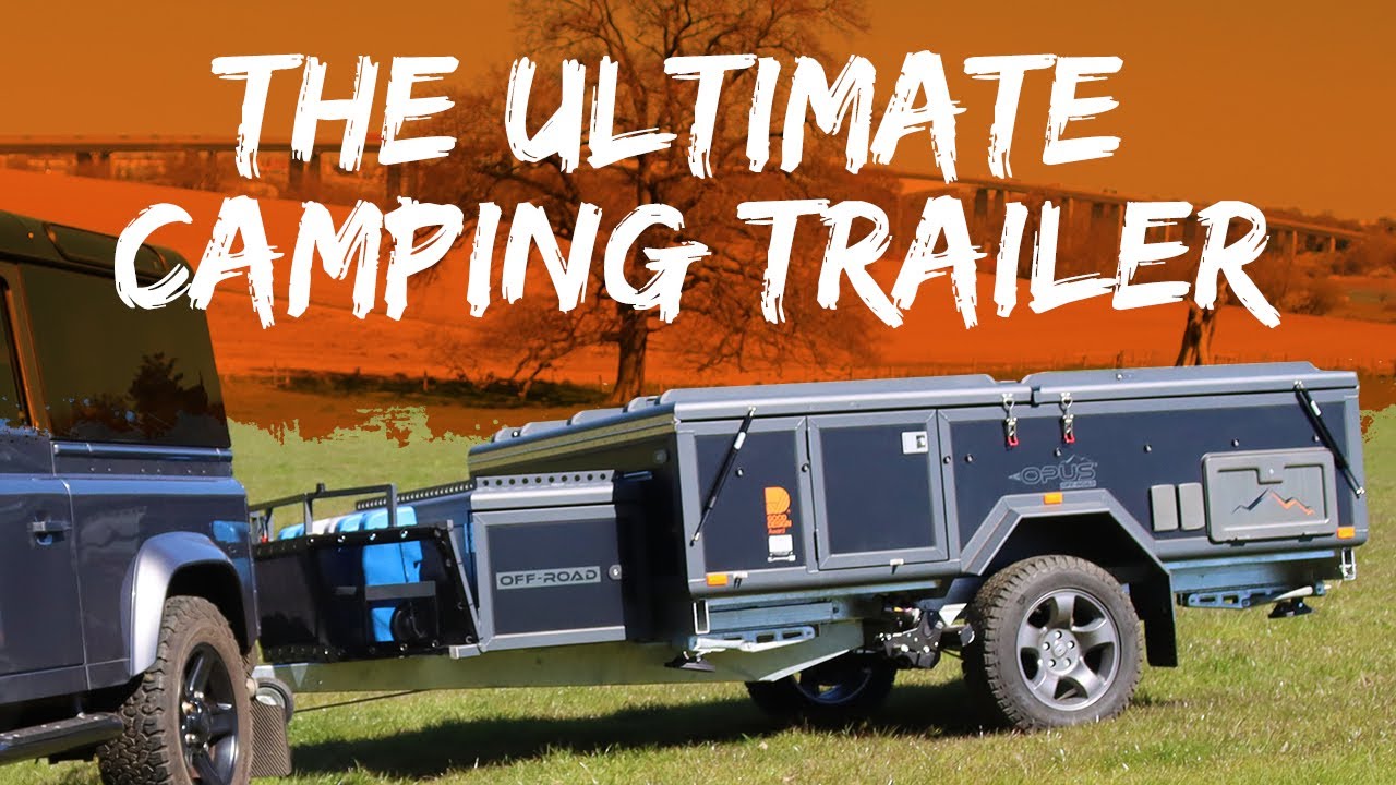 Off-Road OPUS - The all-terrain inflatable folding camper - YouTube