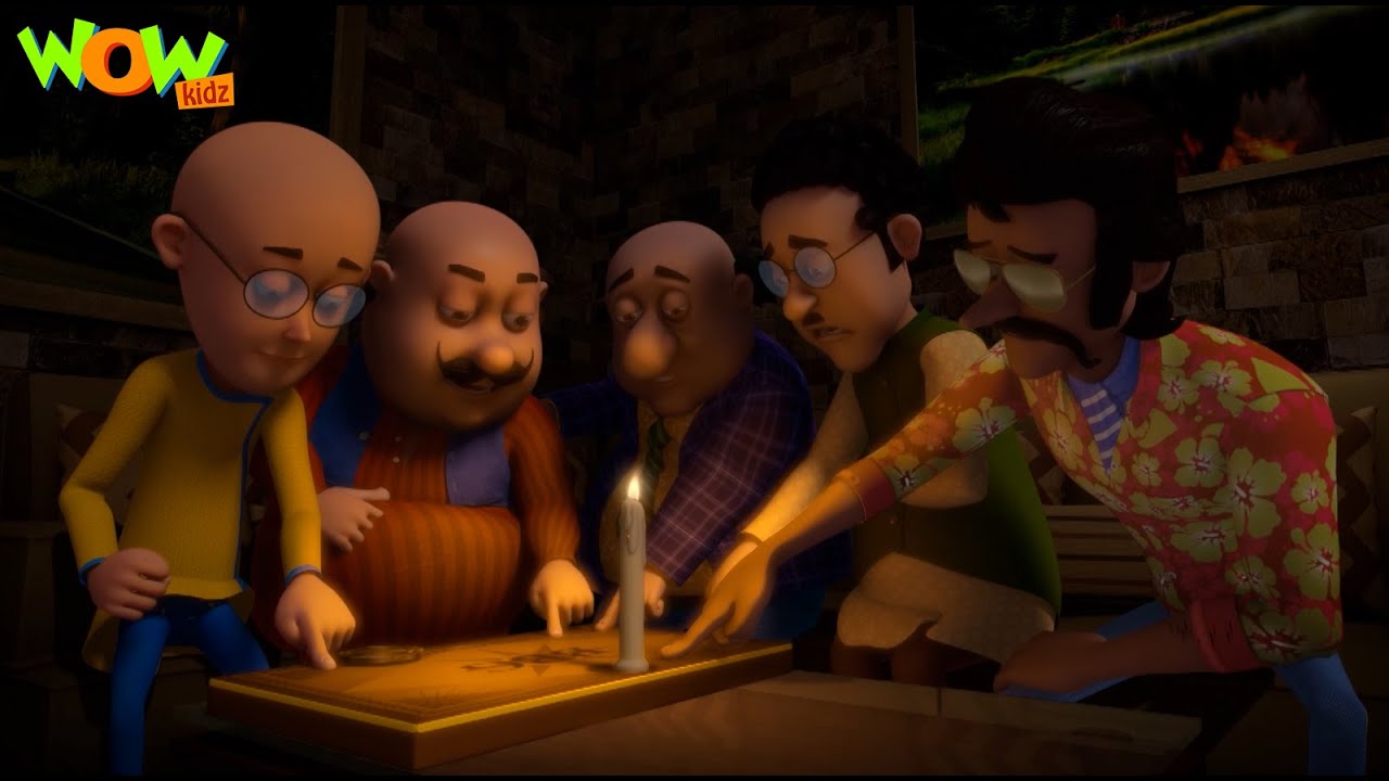 Motu  Ghost     Motu Patlu New  S13  Cartoons For Kids   spot