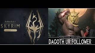 Skyrim Special Edition - Survival with Dagoth Ur Follower Mod - Ep 49 (Dragonborn) - #skyrim