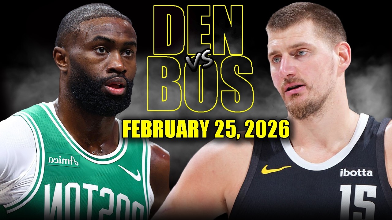 Denver Nuggets vs Boston Celtics Full Game Highlights – February 25, 2026 | NBA Season