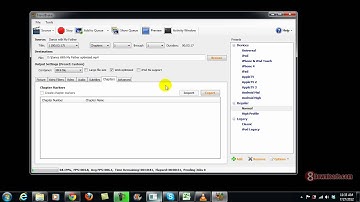 Convert .wmv files to .mp4 using Handbrake