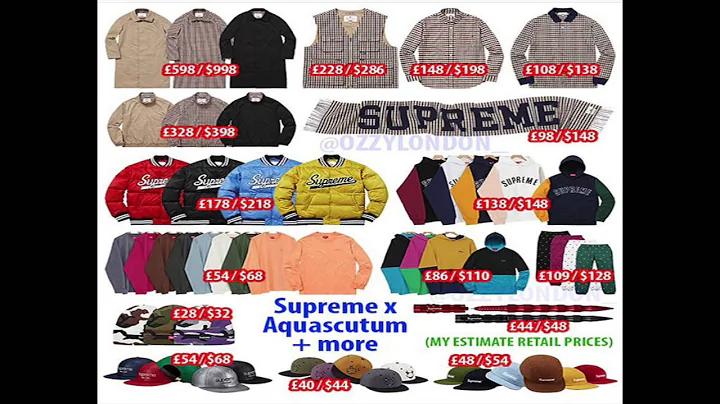 Supreme Talk: Supreme FW 16 Week 8 Drop List