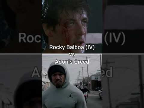 Rocky Balboa vs Adonis Creed  | Battle  #shorts