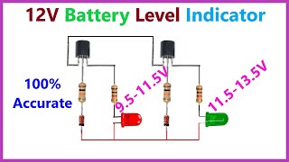 Unlocking the Secret to a Perfect 12V Battery Level Indicator Circuit