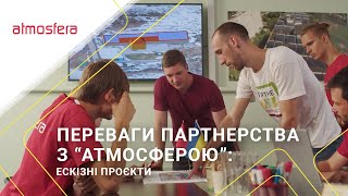 Переваги партнерства з “Атмосферою”: Ескізні проєкти