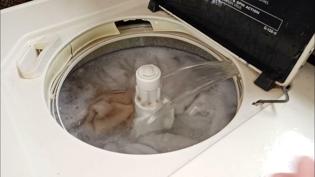 GE Filter Flo Perm Press cycle; washing towels YouTube