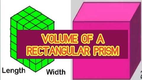 VOLUME OF RECTANGULAR PRISM (MATH SHORTCUT)