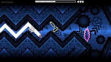(read desc) geometry dash azure flare 12-58% extreme demon verification progress (hardest nc level)