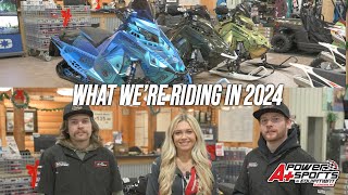 What We're Riding This Year! 2024 Polaris Snowmobiles