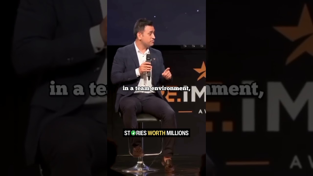 MS Dhoni "The Biggest Learning as Captain"