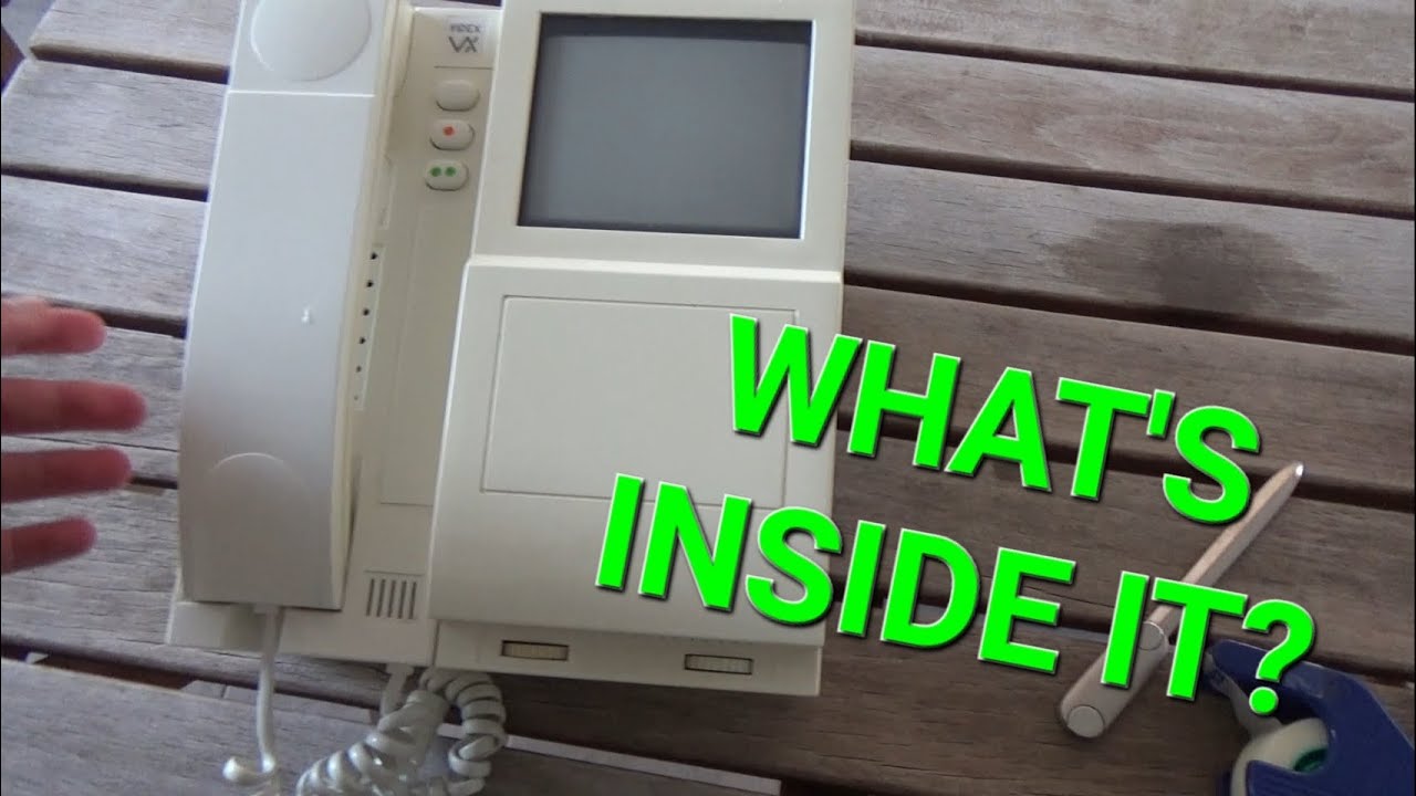 Intercom Inside what's inside an old intercom? - YouTube