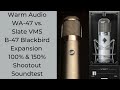 Warm Audio WA-47 vs. Slate VMS ML-1 Blackbird B-47 Mic Shootout Sound Test
