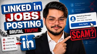 The Hidden Reality Of FAKE LINKEDIN Job Postings and How to Spot Them #corporatelife #hiringnow