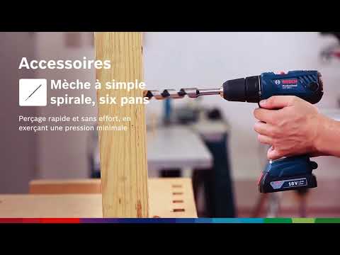 Pack Perceuse-visseuse à percussion sans-fil GSR 18V-21 + Perforateur GBH 18V-21 L-BOXX - 0615990M2U BOSCH