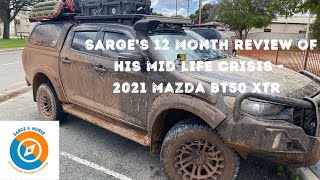 12 Month Review | 2021 Mazda BT50 XTR