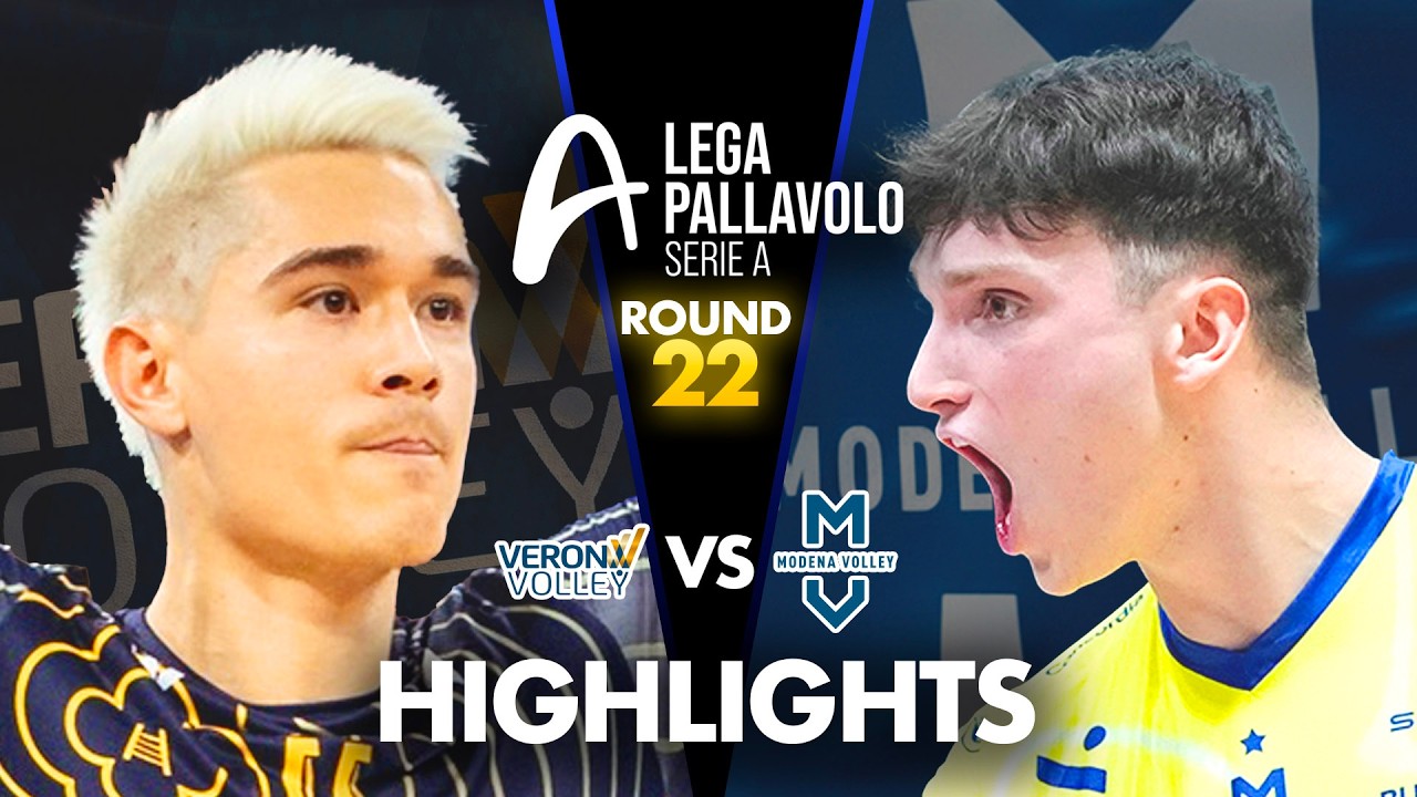 Verona vs Modena | Highlights | Italian Volleyball League 2026