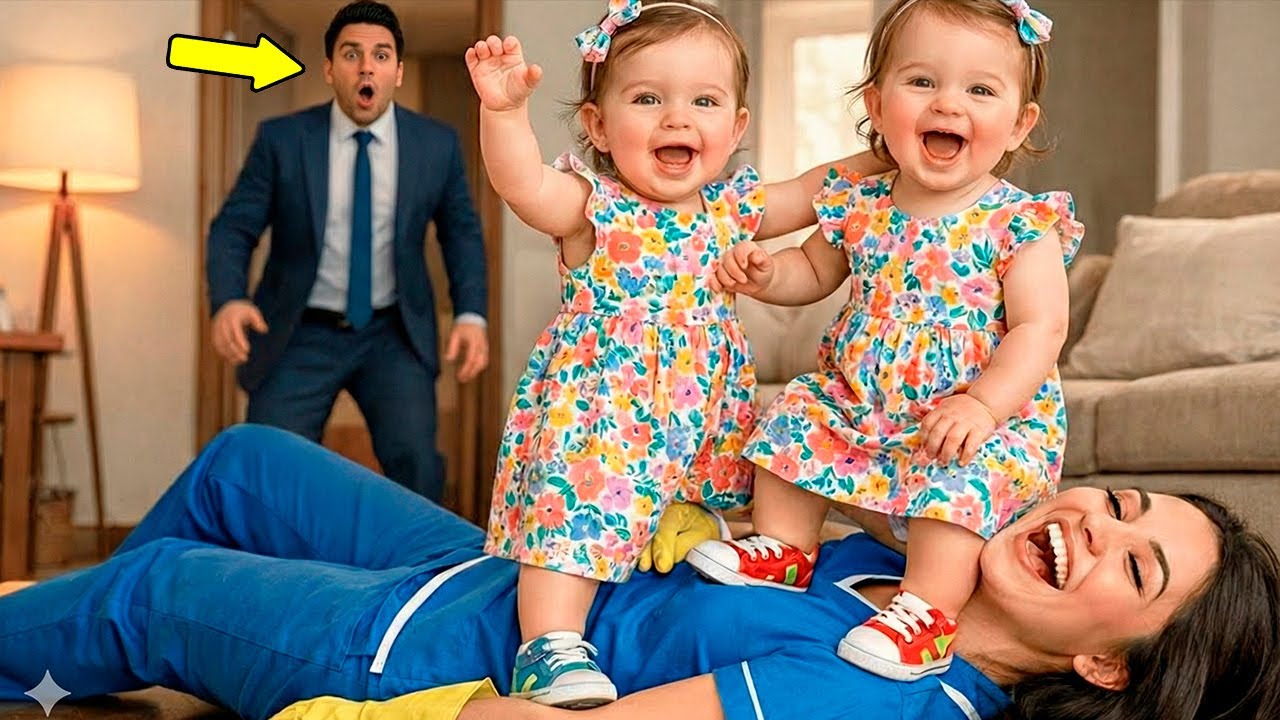 O MILIONÁRIO FINGIU QUE IA VIAJAR, MAS DESCOBRIU O QUE A FAXINEIRA FAZIA COM SUAS FILHAS