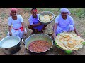 PUJA SPECIAL Fulko Puri & Veg Paneer Alu Dum Recipe prepared for Village People | Village Cooking