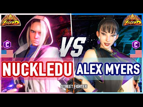 SF6 🔥 NuckleDu (Cammy) vs Alex Myers (Chun-Li) 🔥 Street Fighter 6