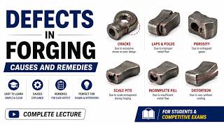 Defects in Forging | Lecture Video