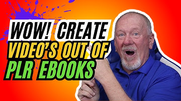 WOW! How To Turn Any PLR Ebook Into A Video Course Fast