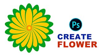 Photoshop for Beginner - Create a Simple Flower