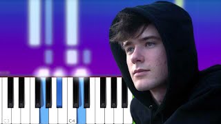 Alec Benjamin - I'm Not a Cynic | Piano Tutorial Resimi