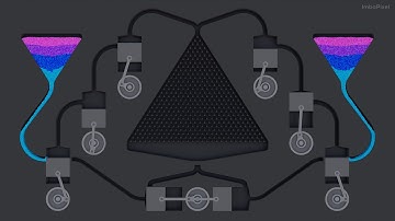 Particle fluid. Pistons. Simulation [23]